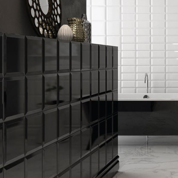 Πλακάκι Metropolitan Negro 20x20 cm